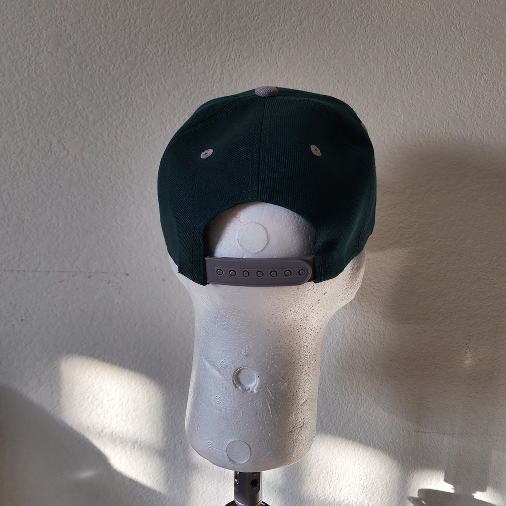Y2K Leader Of Generation Apparel Philadelphia Eagles Green and Gray Snapback Cap - Picture 5 of 15